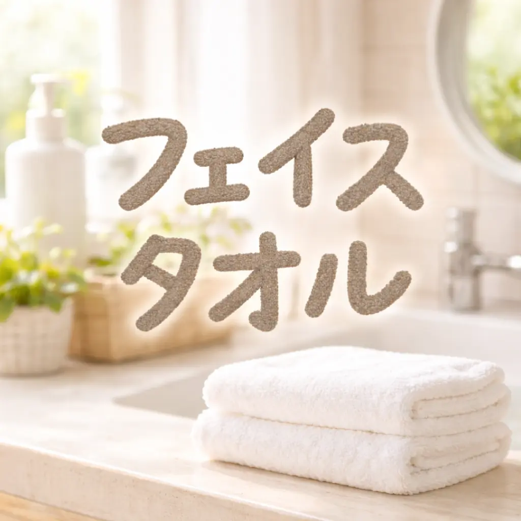 フェイスタオル