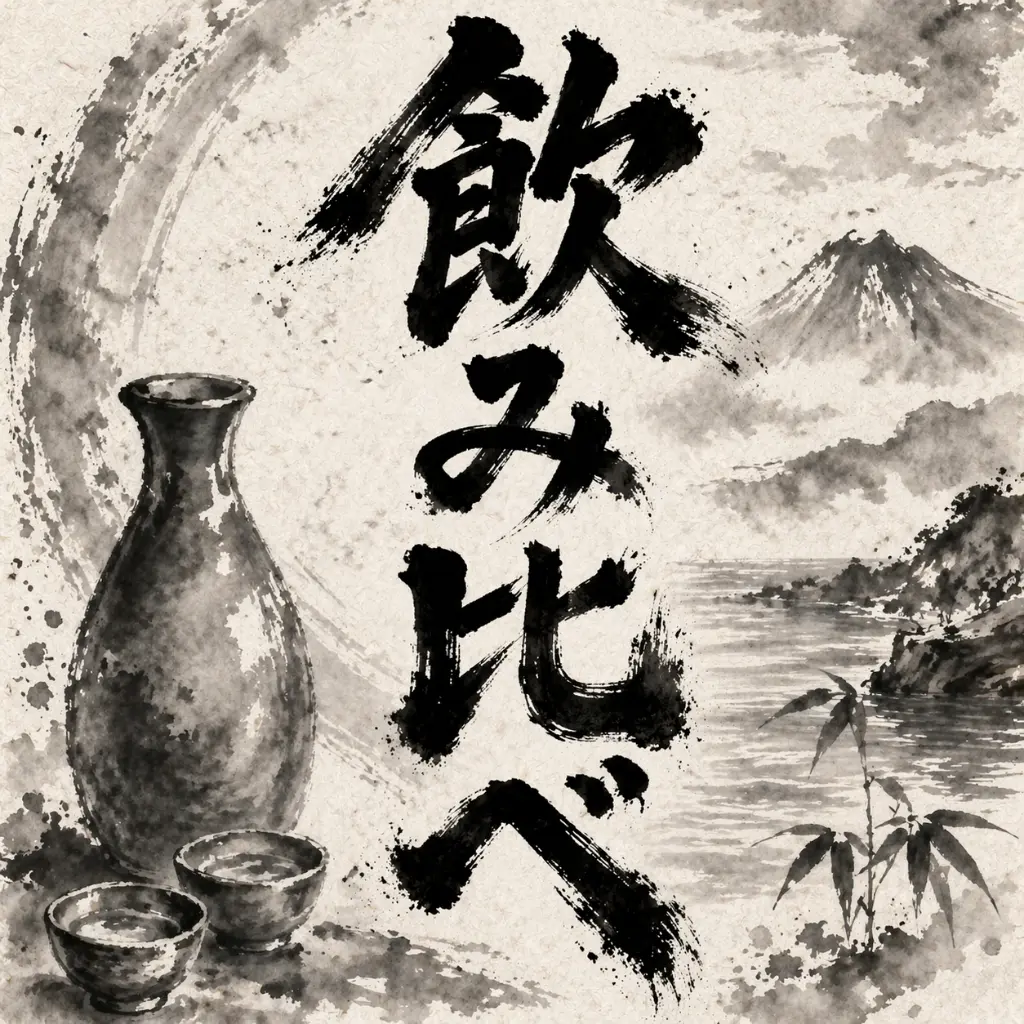 飲み比べ